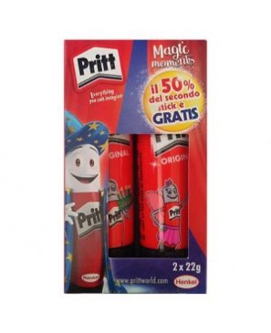 PRITT COLLA STICK 22 gr X2