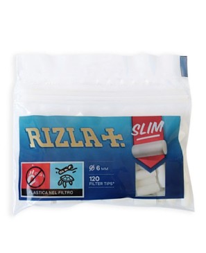 FILTRI RIZLA SLIM 6MM IN BAG 40X120. ACCISE COMPRESE